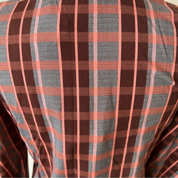 New! Tanya Taylor Nancy dress long sleeve plaid 17391 - Picture 9 of 14